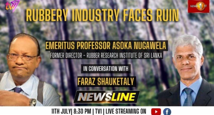 Rubber Industry faces ruin